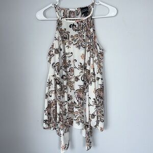 Coco Bianco cold shoulder blouse, size large